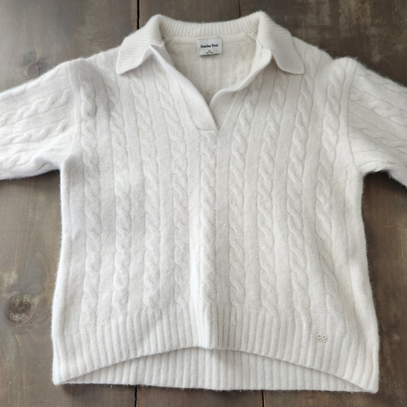 Aritzia Sunday Best Wool-Blend Sweater – Size XS - Picture 2 of 10